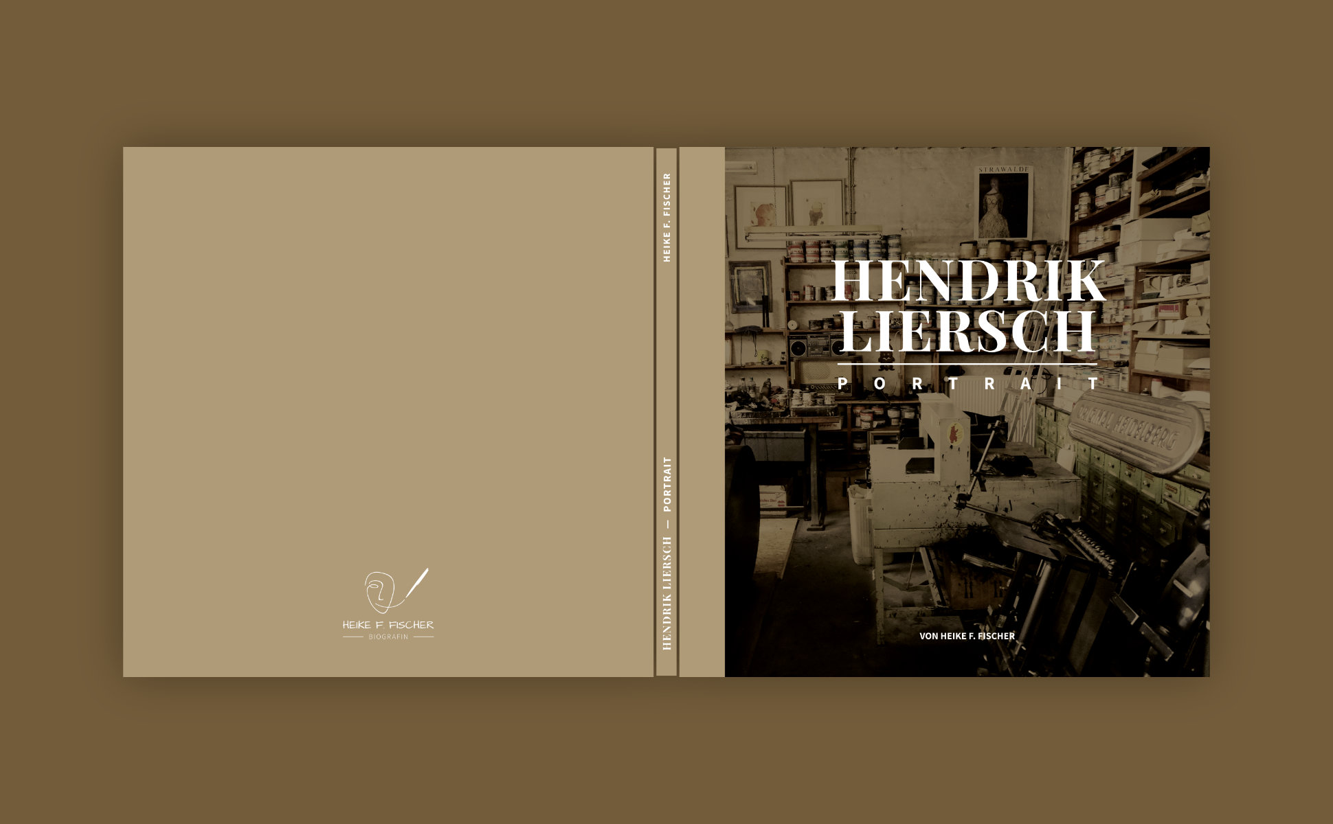 Buch Template: Layout-Beispiel 3, Umschlagseiten