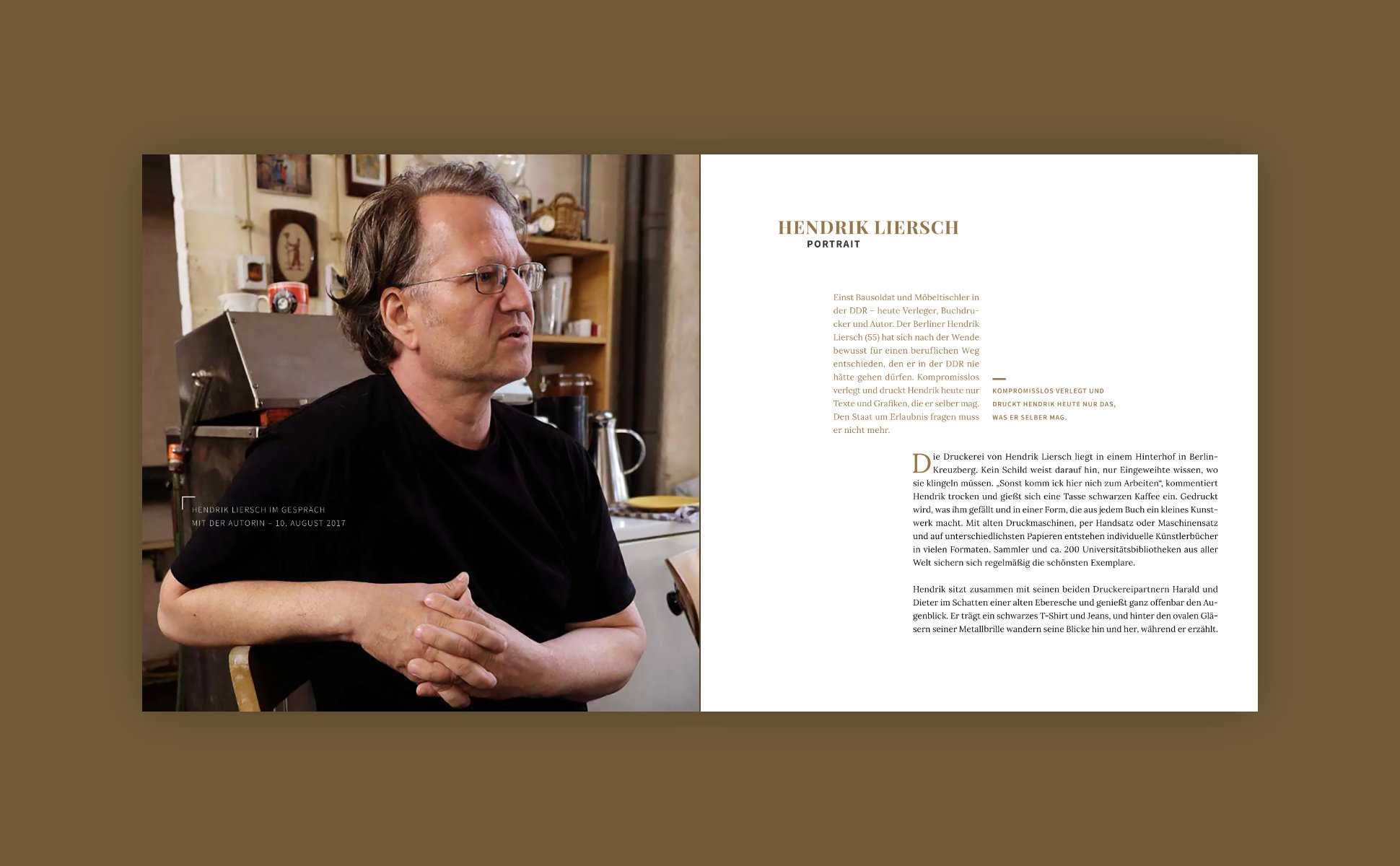 Buch Template: Layout-Beispiel 3, Doppelinnenseite Ansicht 2