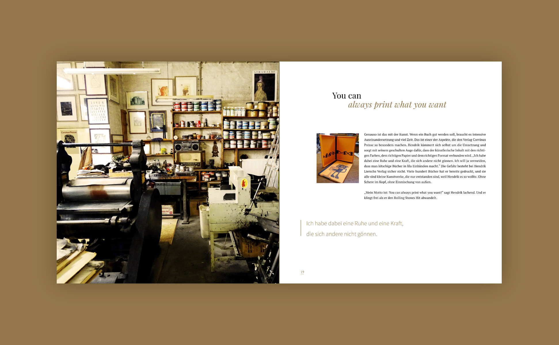 Buch Template: Layout-Beispiel 3, Doppelinnenseite Ansicht 5