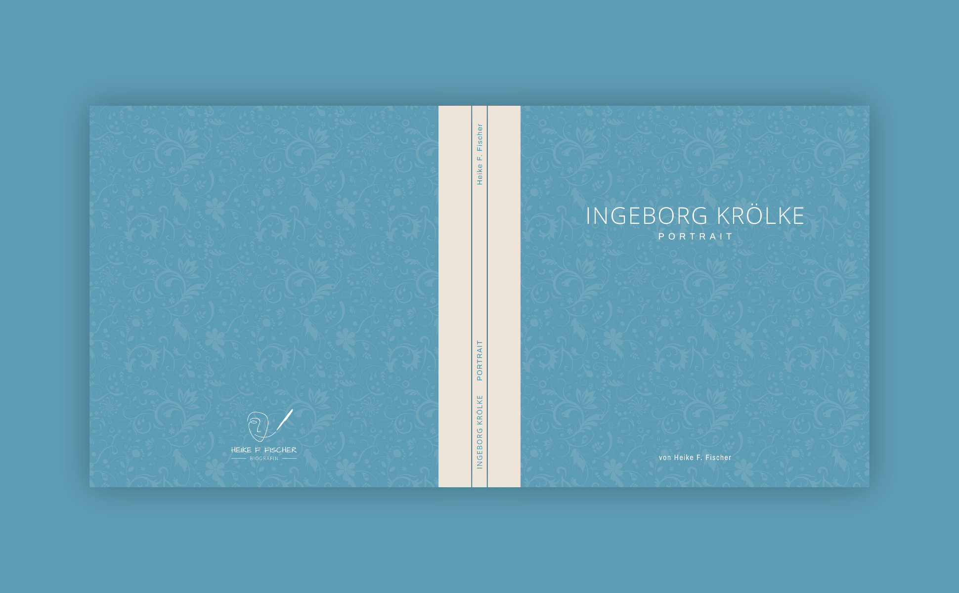 Buch Template - Heike F. Fischer, Layout-Beispiel 2, Umschlagseiten