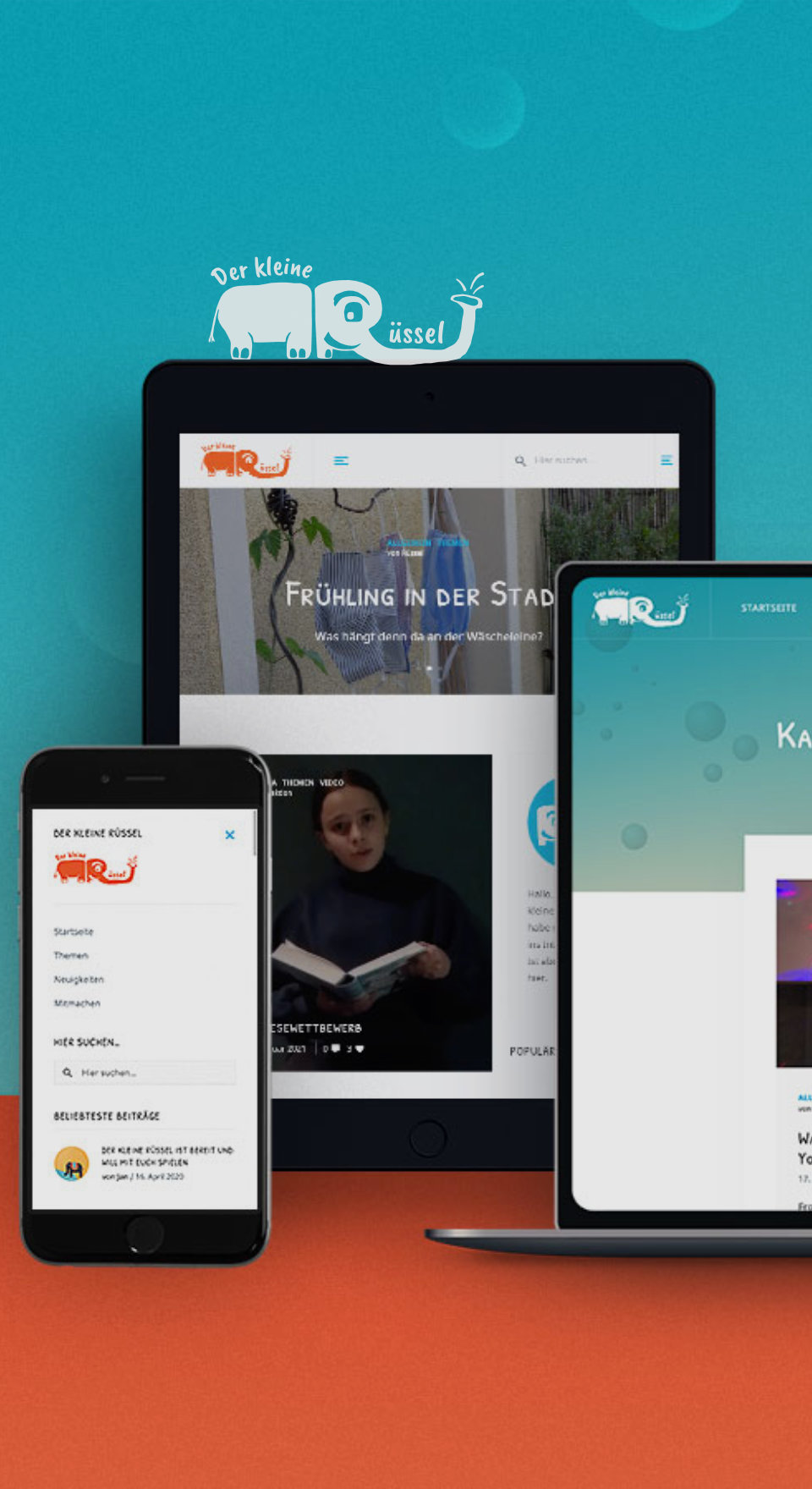 Webseite (CMS): Der kleine Rüssel